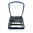 Telaio sedile anteriore tipo fisso con cinghie in gomma | Fiat 500 N D F Giardiniera |