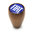Pomello leva cambio marce in legno con logo | Fiat 500 N D F L R Giardiniera |
