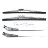 Kit bracci + spazzole tergi cristallo | Fiat 500 F 2 serie L R Giardiniera | Fiat 600 E |