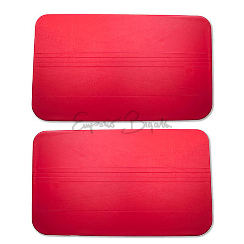 Coppia Pannelli porta anteriore destro + sinistro colore rosso | Fiat 500 R |