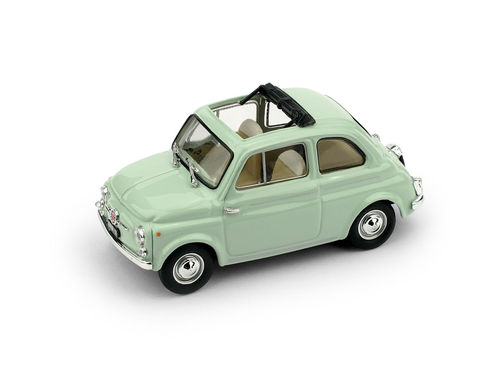 Fiat 500 D 1960 verde chiaro