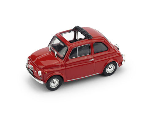 Fiat 500 F 1965-1971 rosso medio