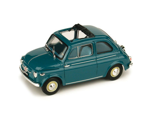 Fiat Nuova 500 tetto apribile 1959 Blu medio