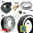 Kit completo pneumatici Tazio Nuvolari fascia bianca e cerchi omologati  | Fiat 500 L |
